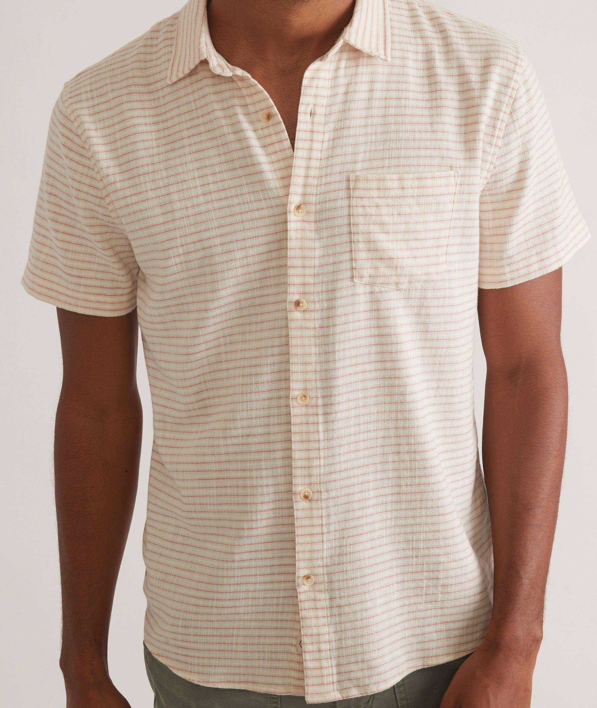 Stretch Selvage Short Sleeve Shirt Product Image