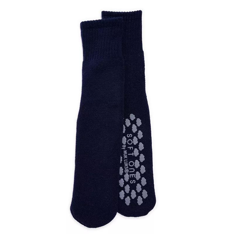 Womens Softones by MUK LUKS Spandex Socks, Blue Product Image