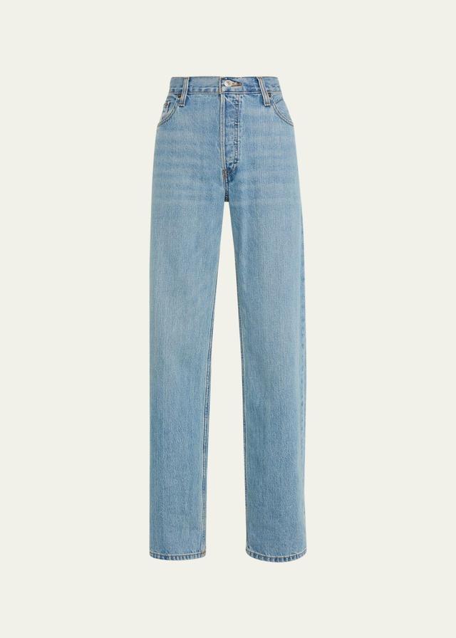 Womens Loose Long Jeans Product Image