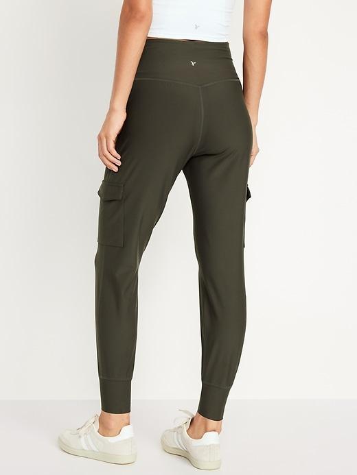 High-Waisted PowerSoft Cargo Joggers Product Image