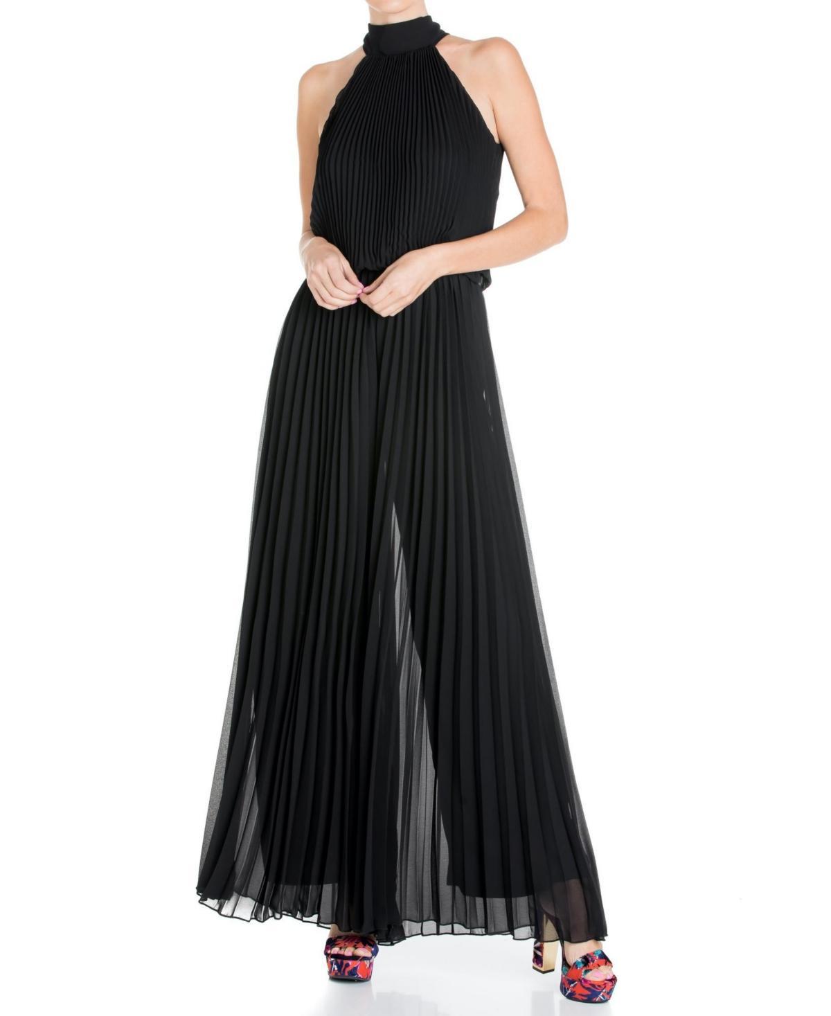 Womens Wild Orchid Pleat Jumpsuit Product Image