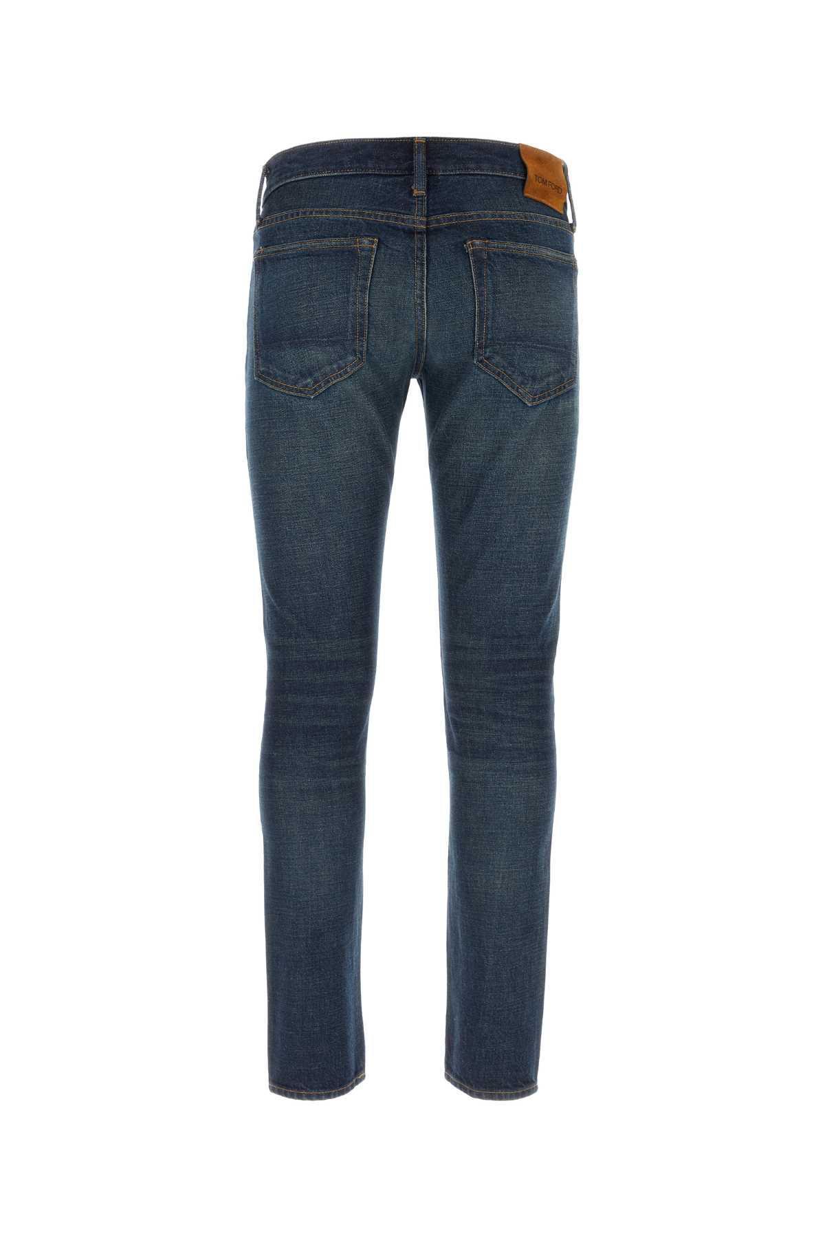 Denim Jeans In Stronghighlowblue Product Image