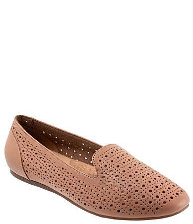 SoftWalk Shelby Perforated Leather Slip Product Image