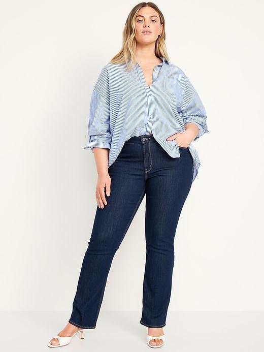 Mid-Rise Wow Boot-Cut Jeans Product Image