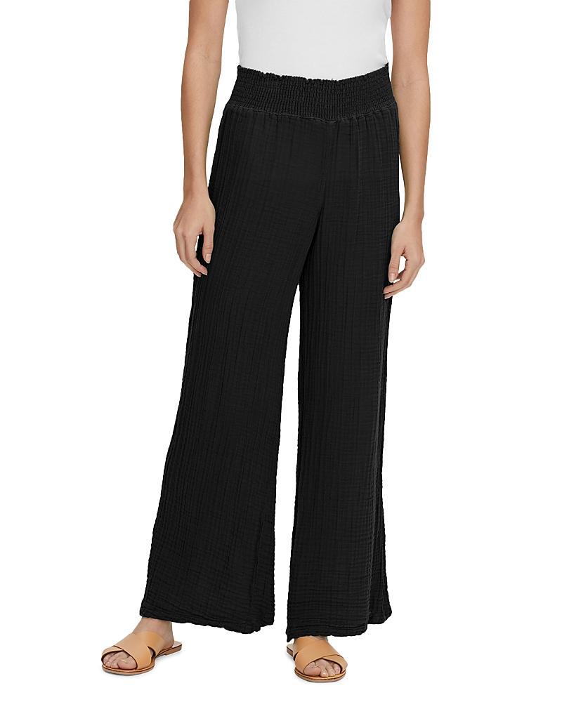 Michael Stars Smocked Wide Leg Pants Product Image