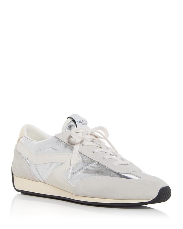 rag & bone Womens Retro Runner Slim Low Top Sneakers Product Image