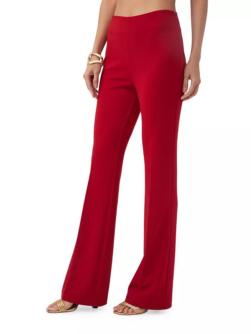 Jacoba Mid-Rise Boot-Cut Pants Product Image