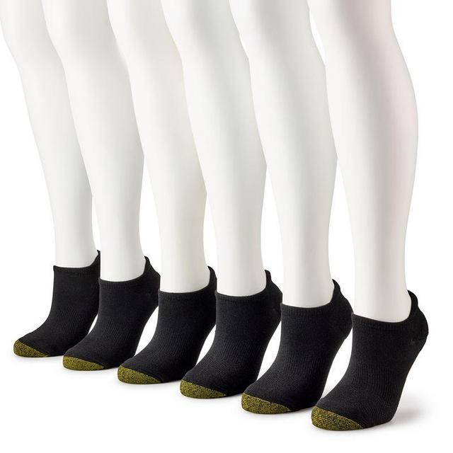 Womens GOLDTOE 6-Pack Vacay Cushion Tab No-Show Socks Product Image