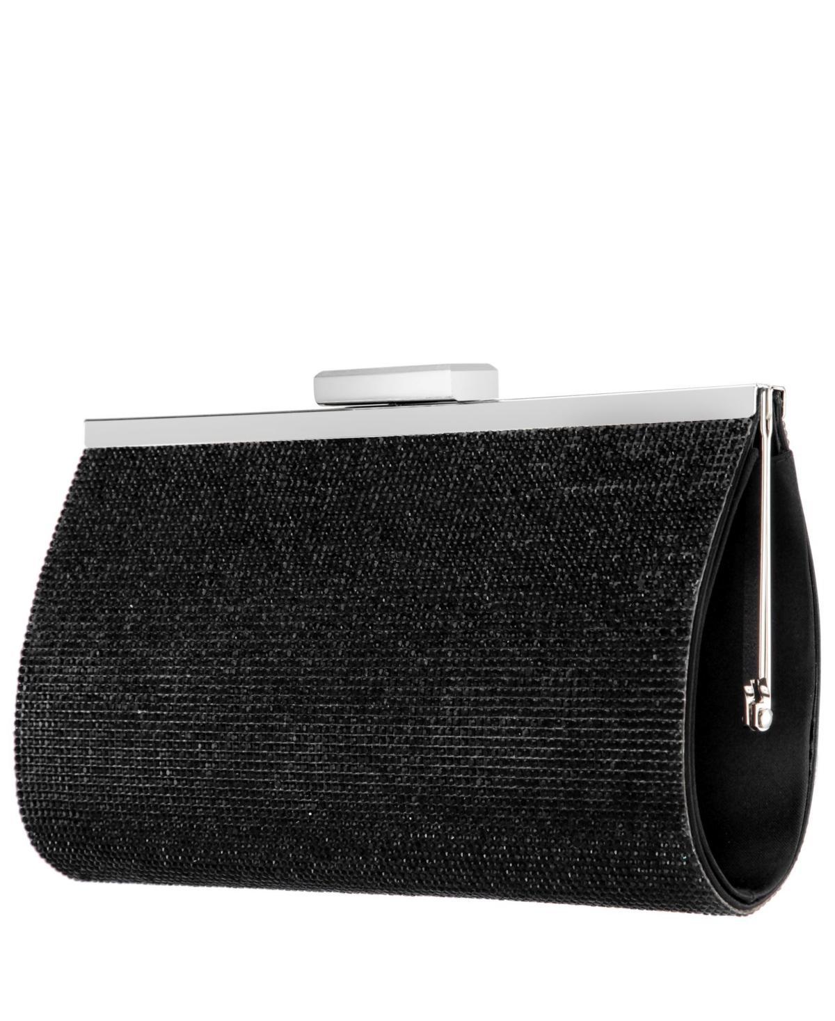 Nina Crystal Frame Clutch Product Image