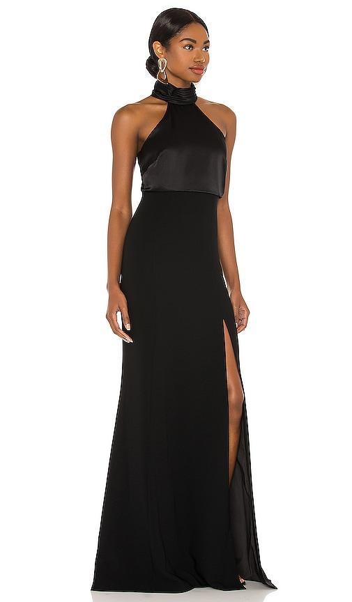 Cinq  Sept Alexandra Halter Neck Gown Product Image