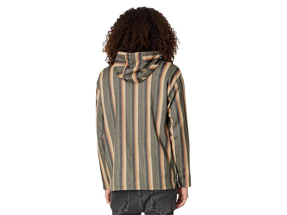 Hurley Original Hooded Poncho (Dark ) Men's Clothing Product Image