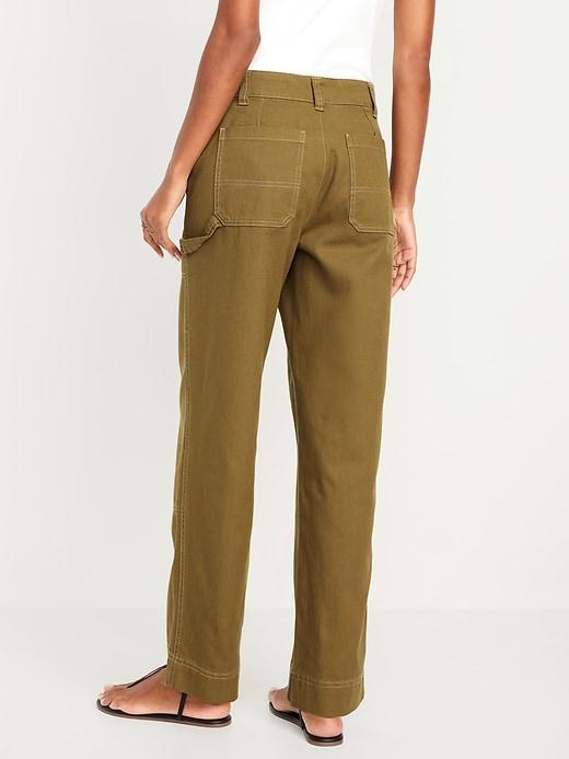 High-Waisted Utility Pants Product Image