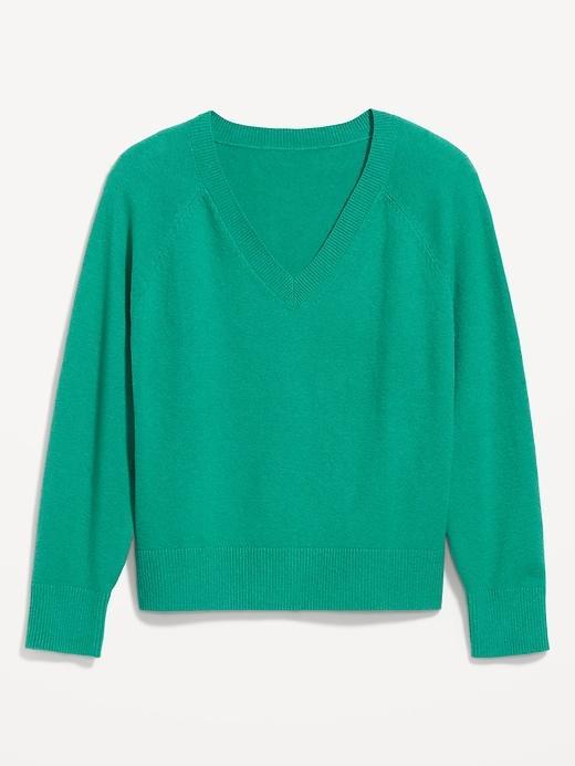 SoSoft Loose V-Neck Sweater Product Image