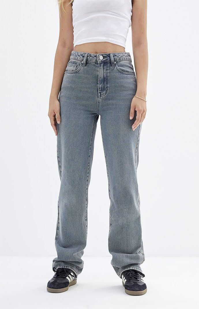 Women's Faded Indigo '90s Boyfriend Jeans Product Image