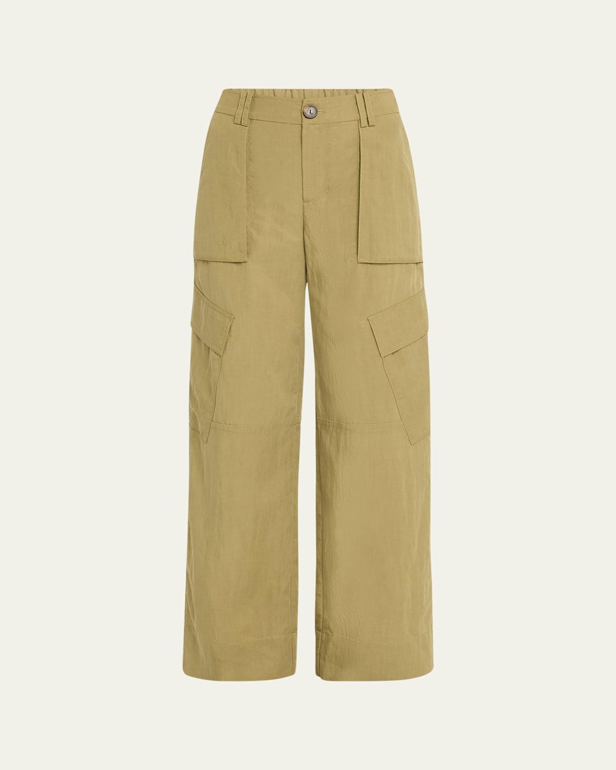 Vince Mid Rise Fluid Cargo Pants Product Image