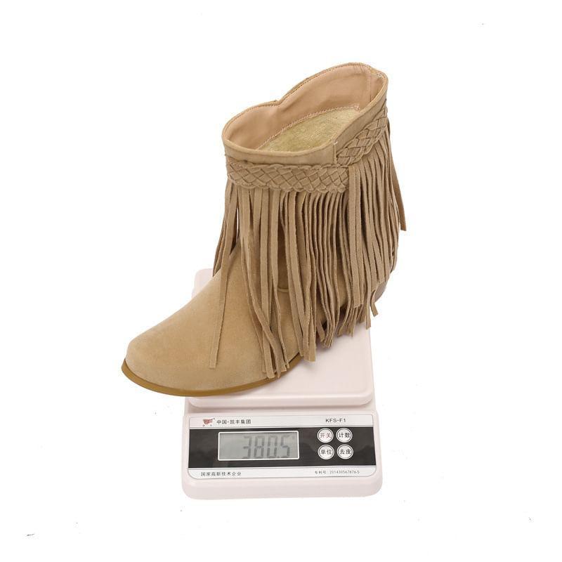 Pointed Wedge Tall Boots Product Image