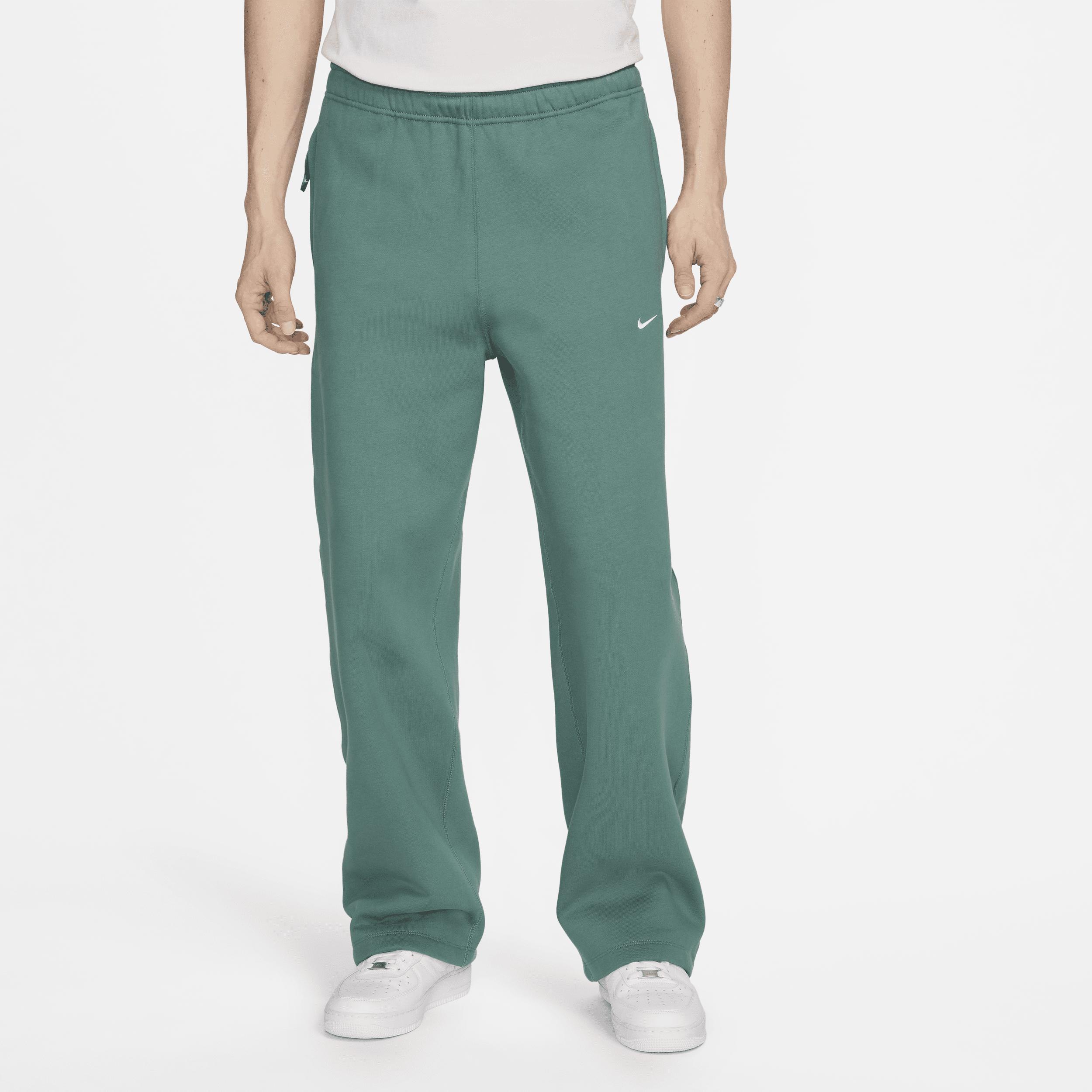 Nike Men's Solo Swoosh Open-Hem Fleece Pants Product Image