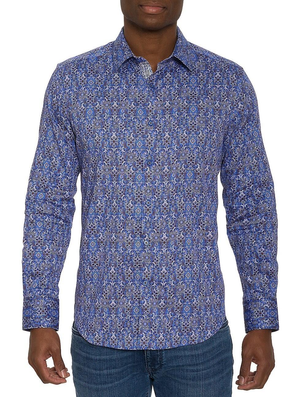 Mens Lungano Printed Shirt Product Image