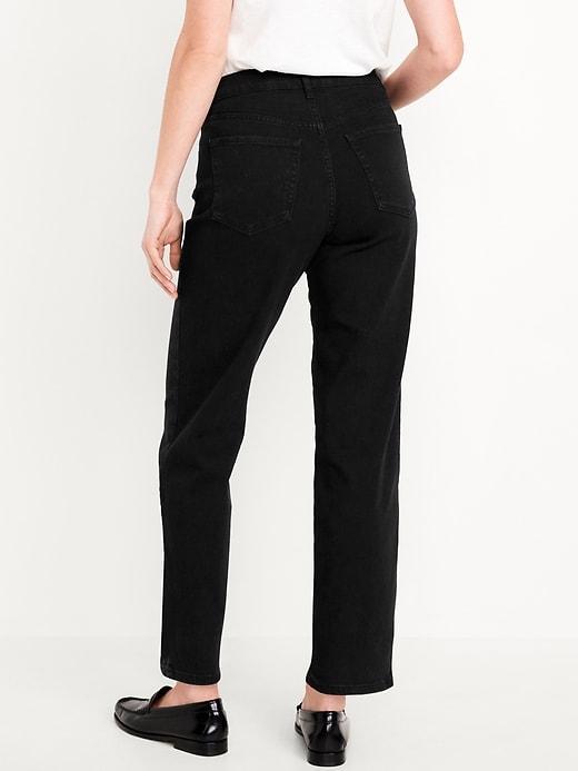 High-Waisted Wow Loose Jeans Product Image