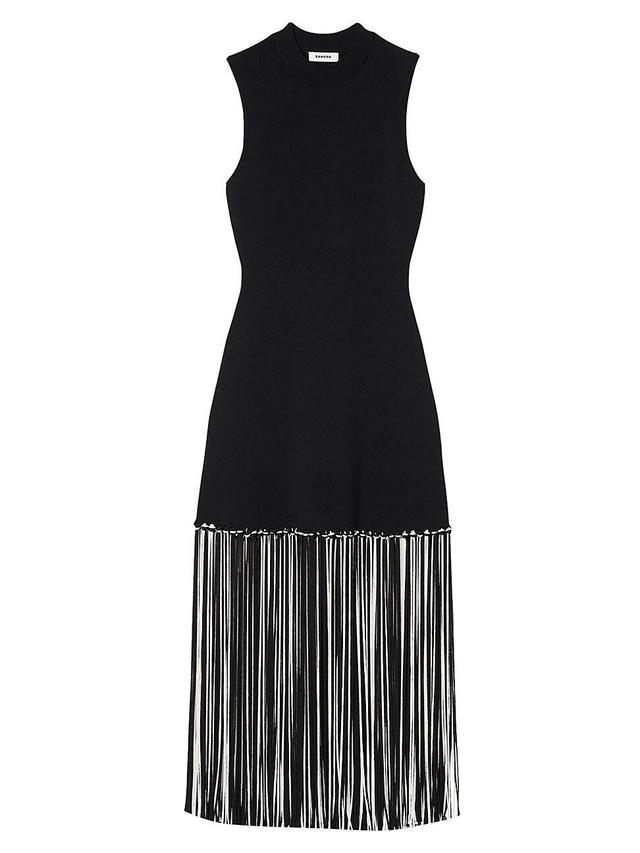 Womens Fringed Dress Product Image