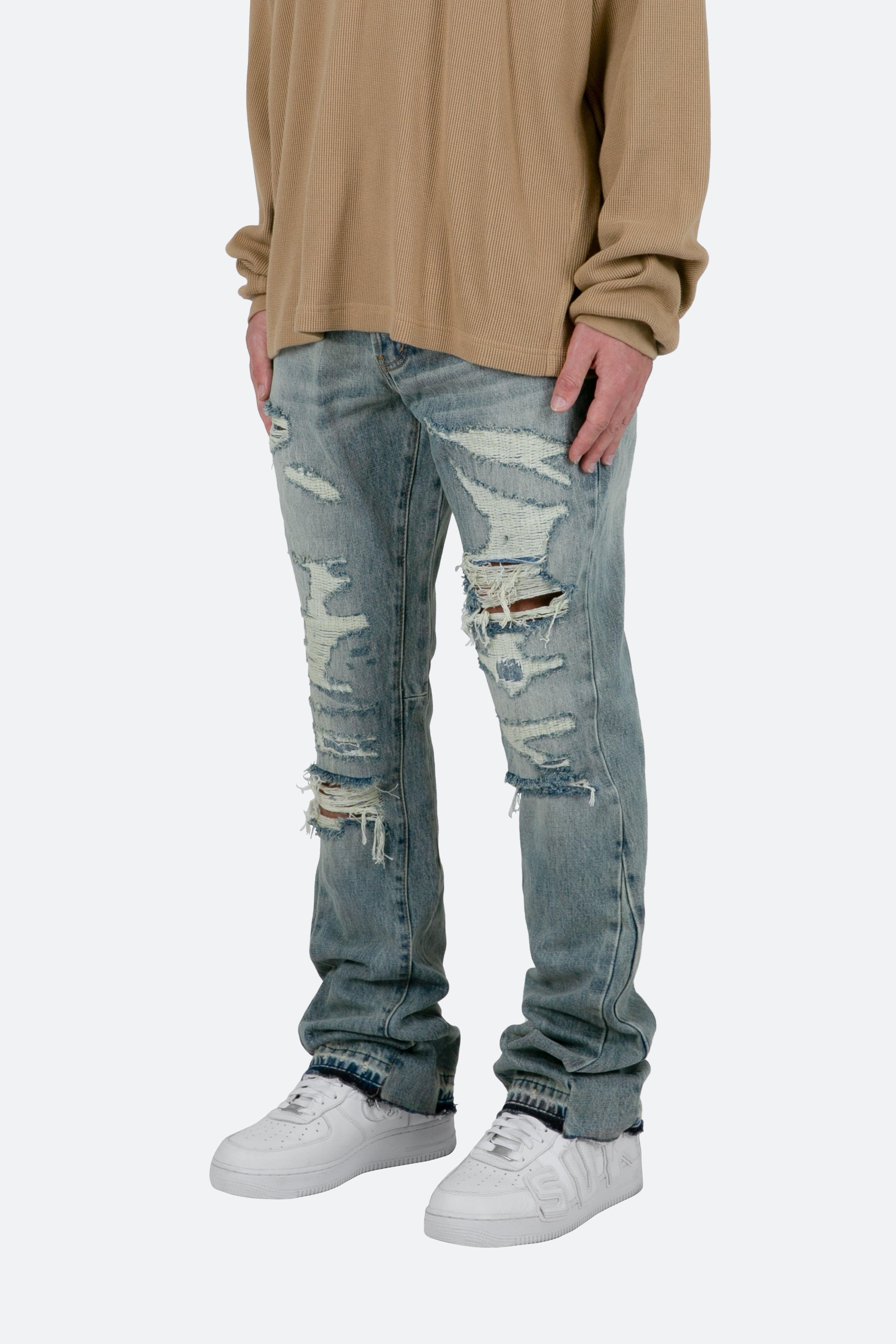 B469 Flare Denim - Blue Product Image