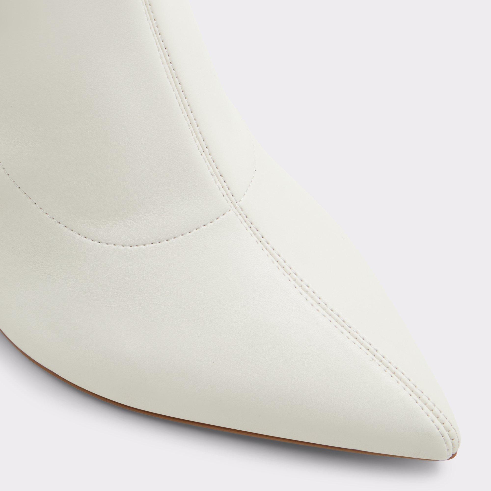 Figtree White/Bone Women's Ankle Boots | ALDO US Product Image