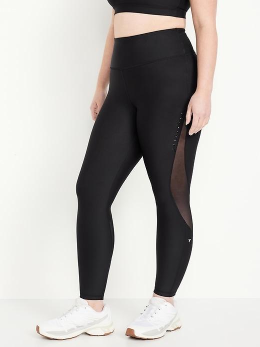 High-Waisted PowerSoft 7/8 Leggings Product Image