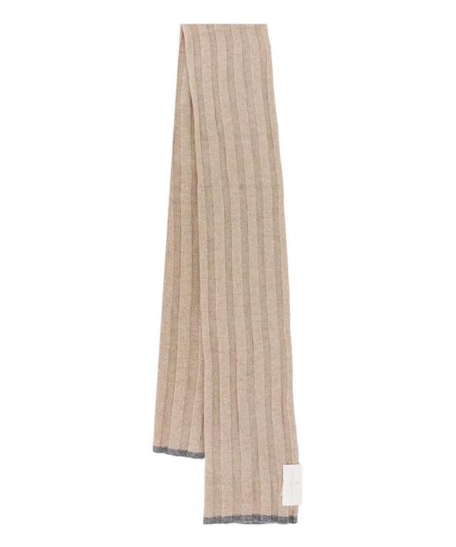 Cashmere Scarf In Beige Product Image