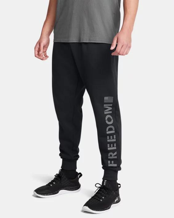 Men's UA Rival Fleece Freedom Joggers Product Image