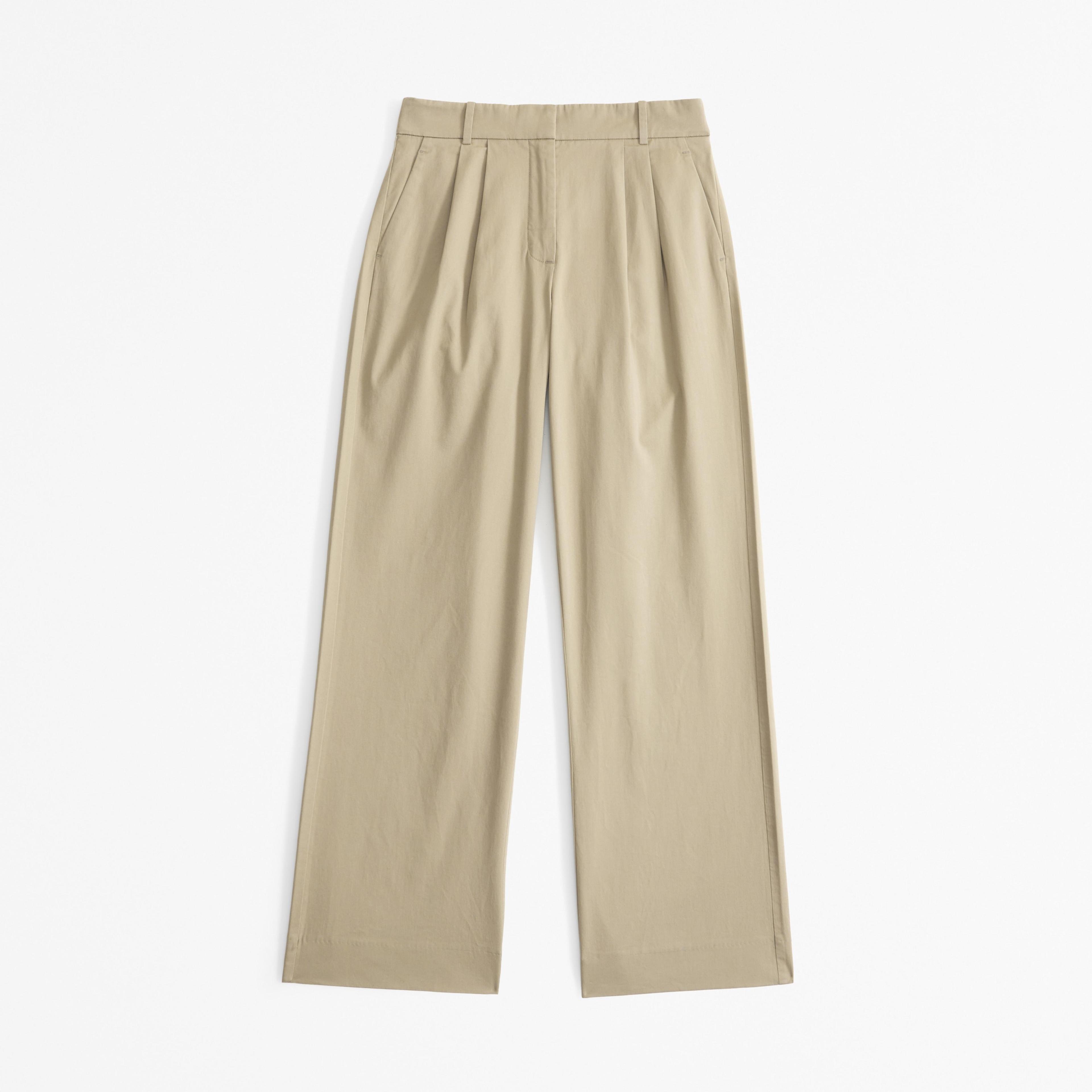 A&F Sloane Low Rise Tailored Twill Pant Product Image