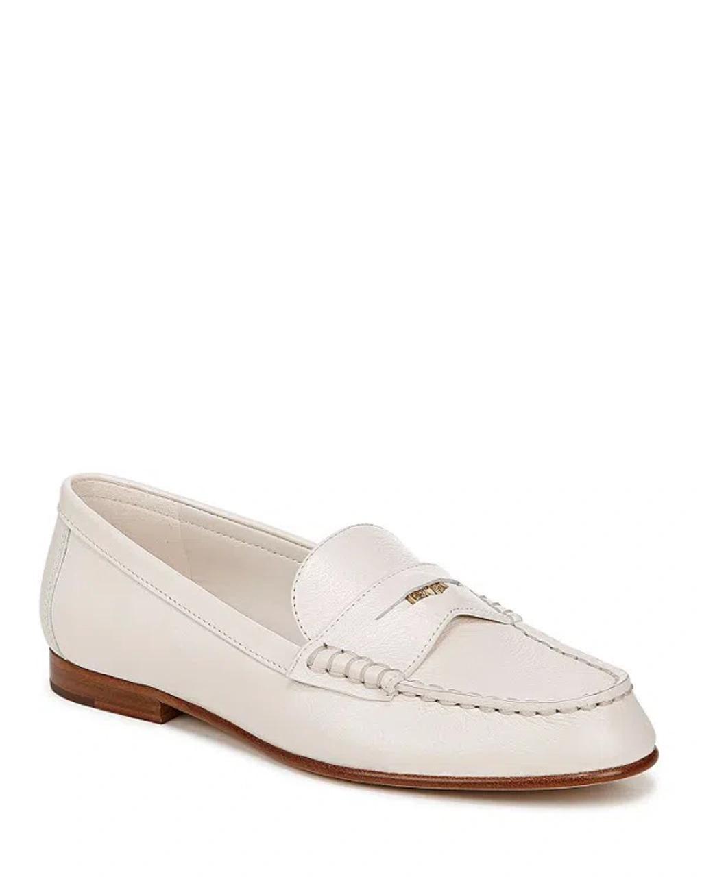 VERONICA BEARD Lily Leather Penny Loafers Product Image