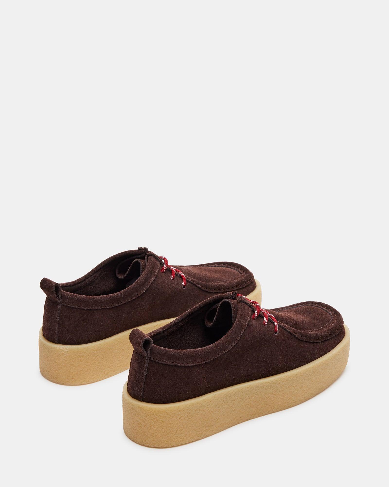 WAYLAND CHOCOLATE BROWN SUEDE Female Product Image