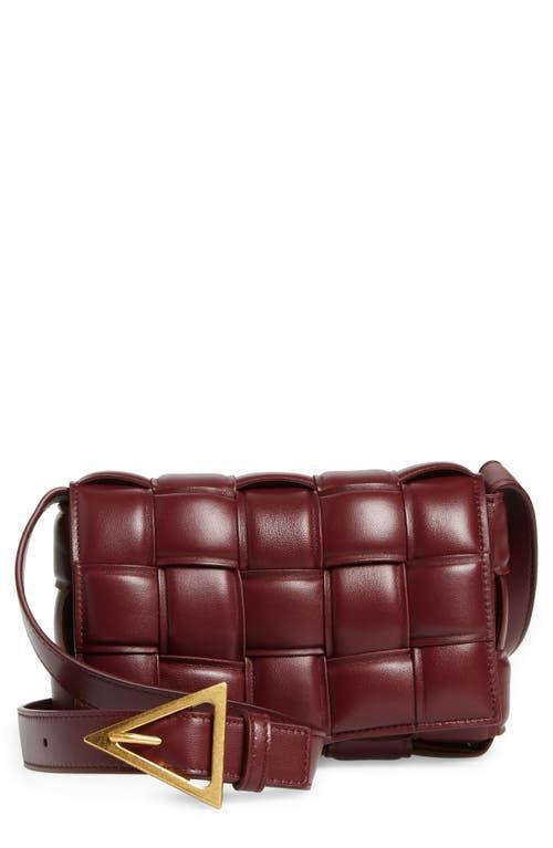 Bottega Veneta Small Padded Cassette Intrecciato Leather Crossbody Bag Product Image