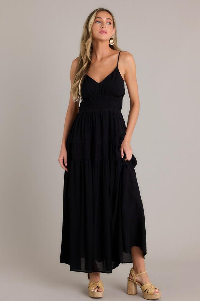 Skyline Grace Black Maxi Dress Product Image