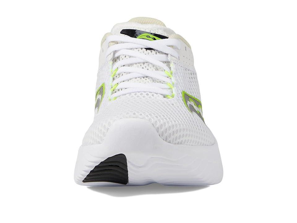 Saucony Mens Saucony Kinvara 14 - Mens Running Shoes Citron/Black/White Product Image