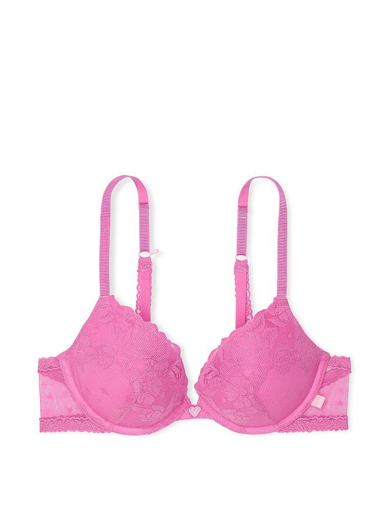 Sexy Tee Heart Lace Push-Up Bra Product Image