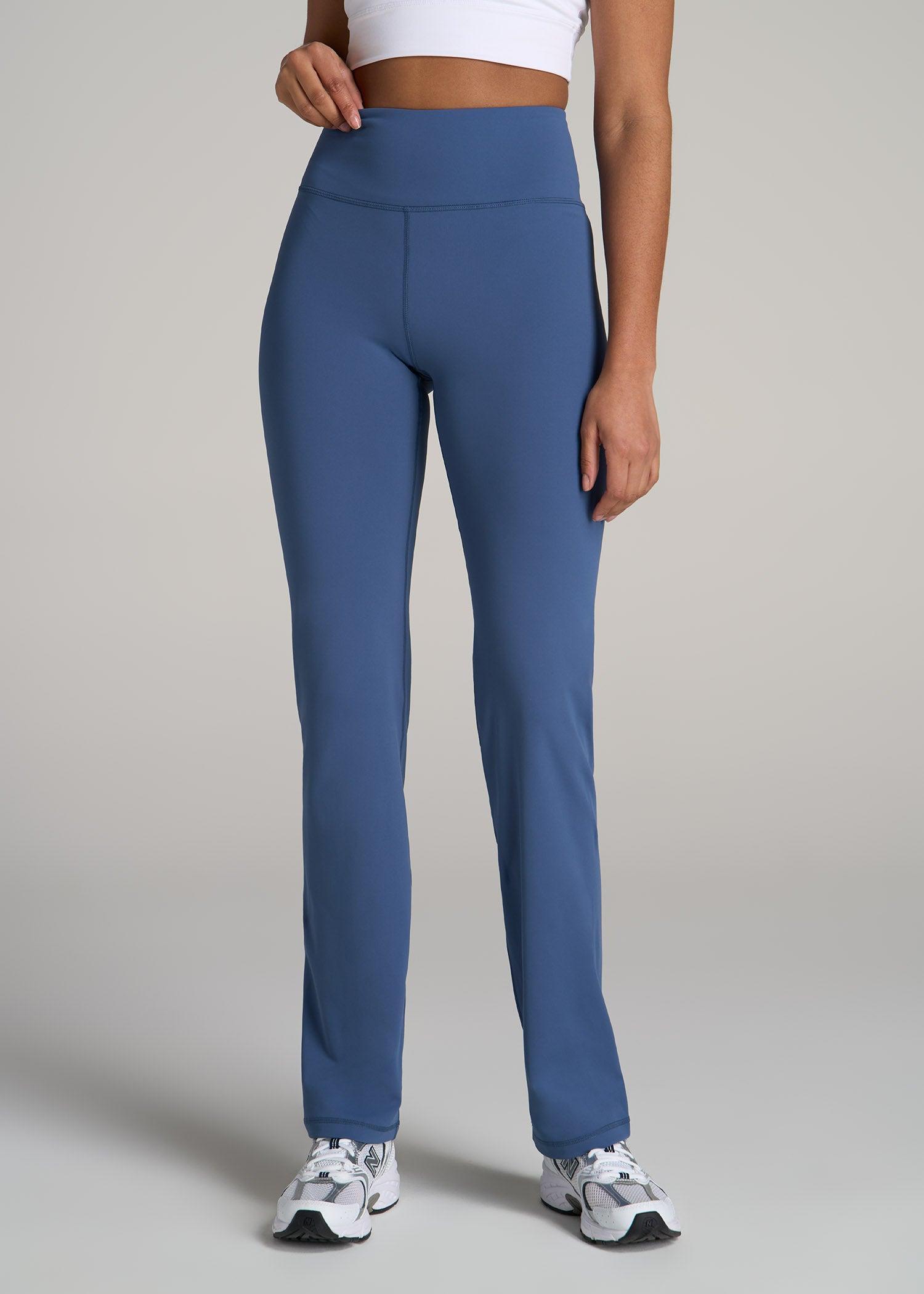 Balance Straight Leg Leggings for Tall Women in Steel Blue Product Image