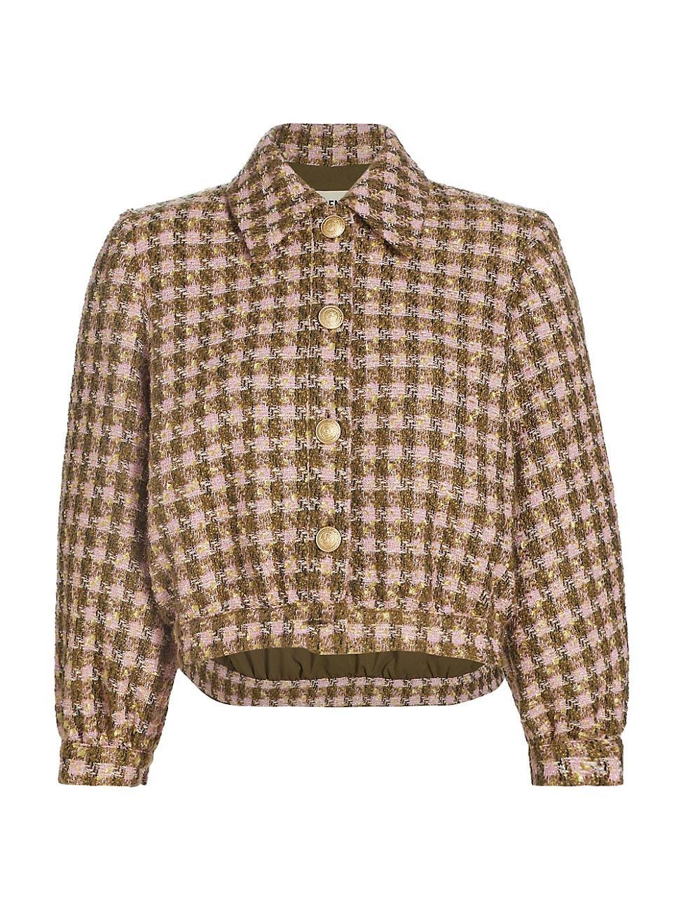 LAGENCE Bridges Tweed Crop Jacket Product Image