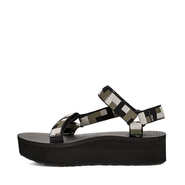 Womens Teva Flatform Universal Sandal - Retro Shapes Product Image