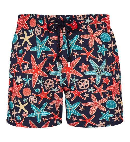 Mens Moorise Graphic Swim Trunks Product Image