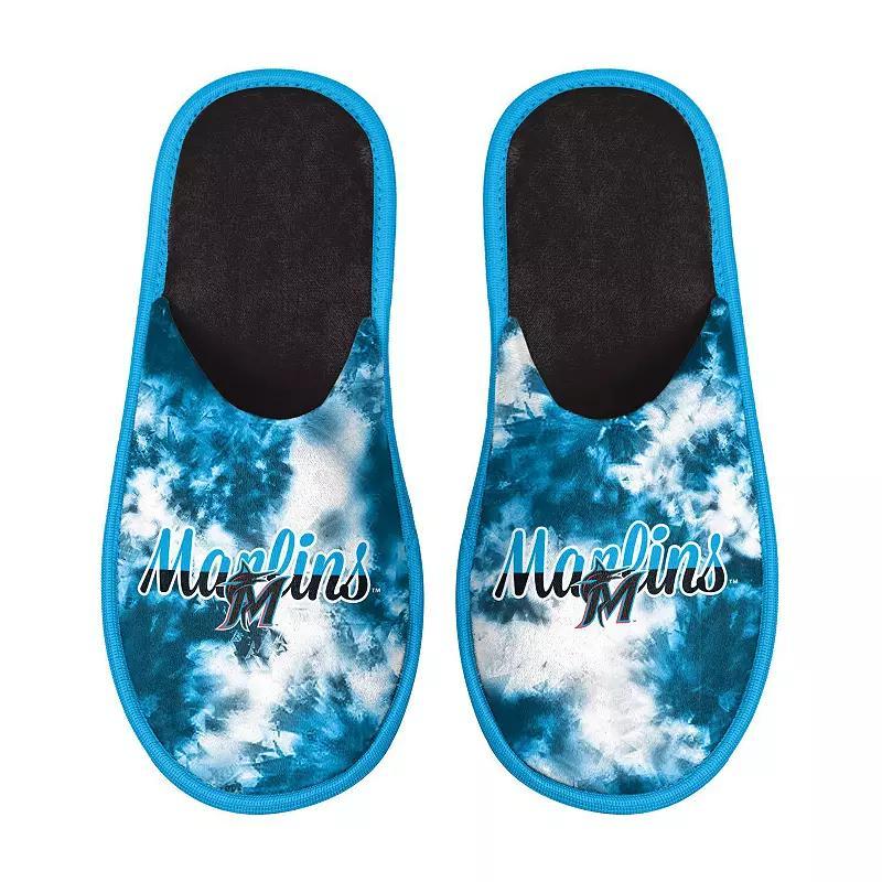 Womens FOCO Miami Marlins Team Scuff Slide Slippers Product Image