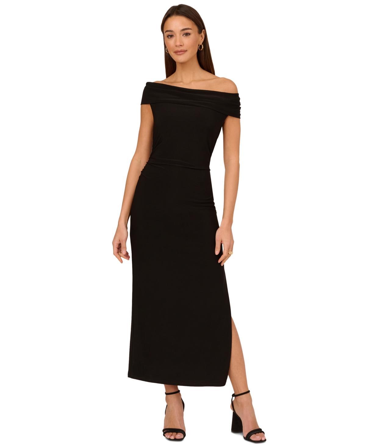 Adrianna Papell Matte Jersey Long Dress Women's Dress Product Image