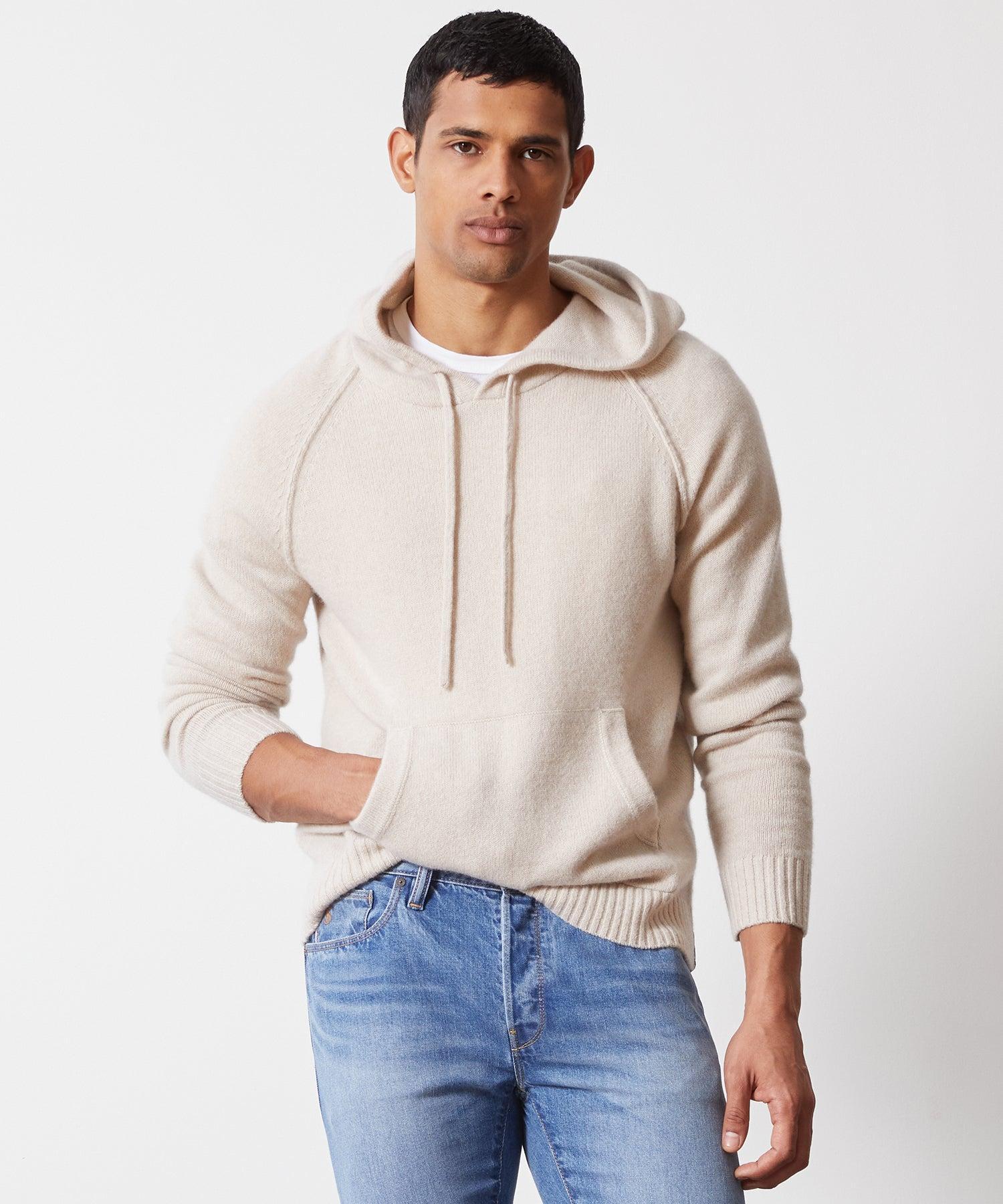 Nomad Cashmere Hoodie in Bisque Product Image