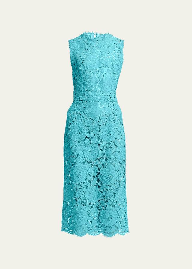 Floral Lace Midi Dress Product Image