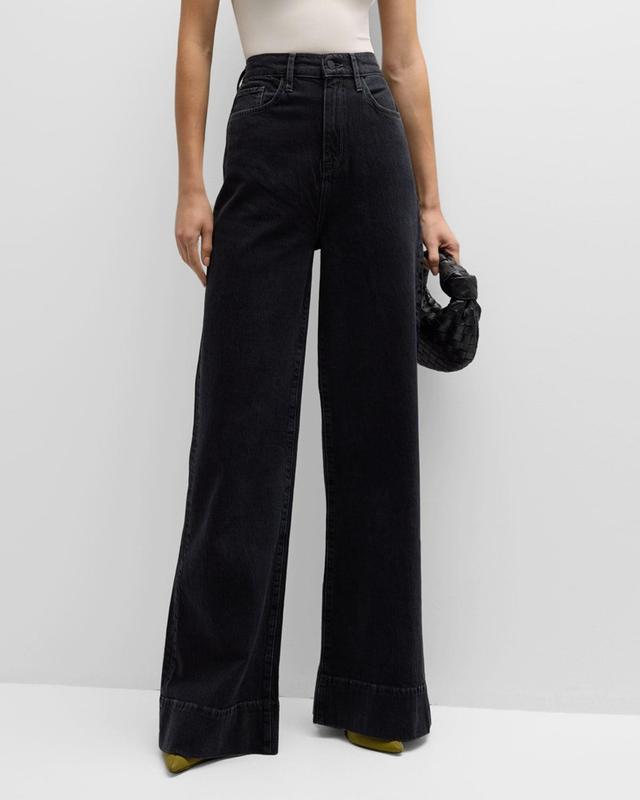 Womens Ms. Onassis High-Rise Wide-Leg Jeans Product Image