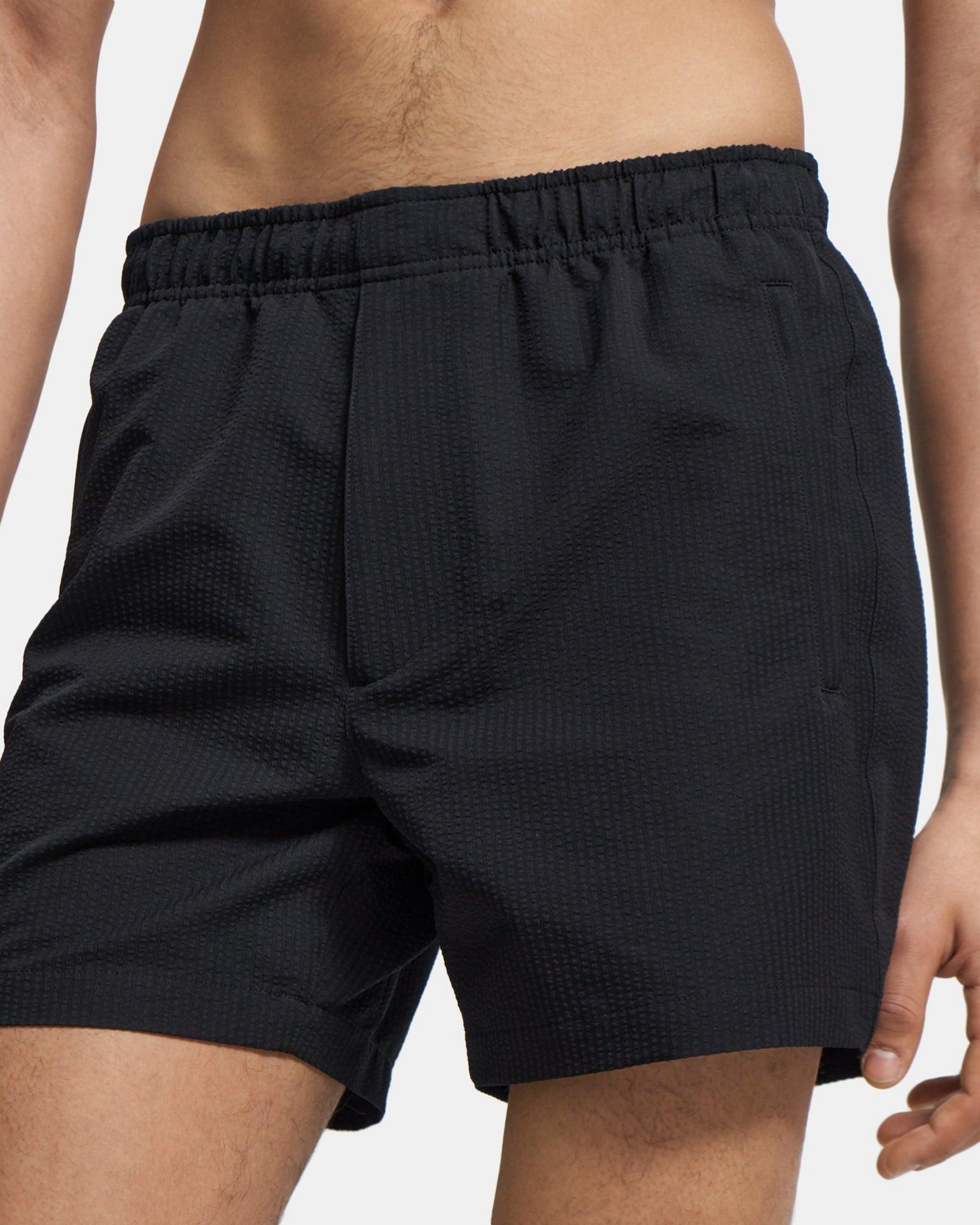 Swim Trunks in Stretch Seersucker Product Image