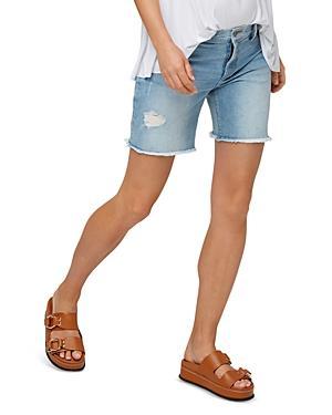 Womens Montauk Maternity Denim Shorts Product Image