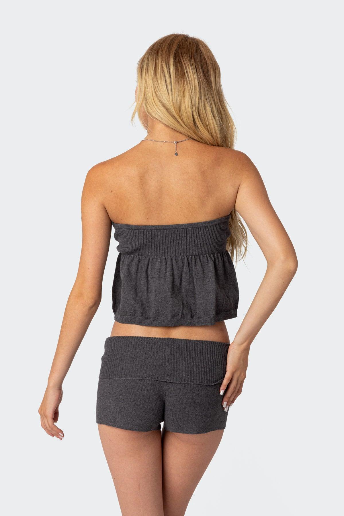 Cecelia Knit Tube Top Product Image