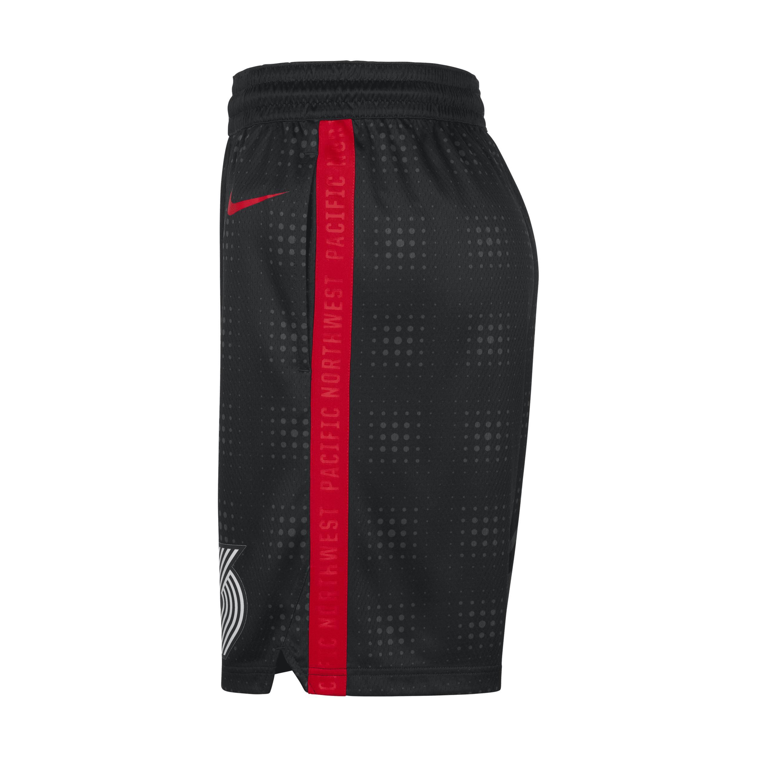 Portland Trail Blazers 2024/25 City Edition Nike Men's Dri-FIT NBA Swingman Shorts Product Image