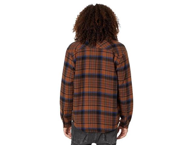 Hurley Portland Sherpa Lined Flannel (Bronzed) Men's Clothing Product Image